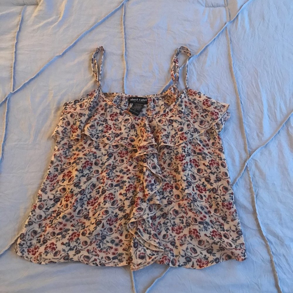 Floral Tank Top